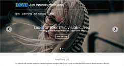 Desktop Screenshot of lionsvisionclinic.org